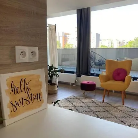 útulný A Moderný Ateliér S Terasou Apartamento *